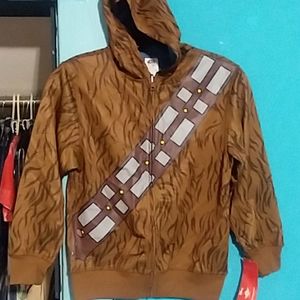 Star Wars youth small Chewbacca jacket nwt